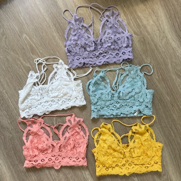 Free People Other - Free People Adella Bralettes